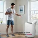 7,300 Btu (sacc) / 11,000 Btu (ashrae) Portable Air Conditioner | Cools Up To 300 Sq. Ft. view 4