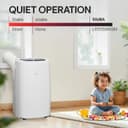 7,300 Btu (sacc) / 11,000 Btu (ashrae) Portable Air Conditioner | Cools Up To 300 Sq. Ft. view 5