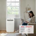 8,350 Btu (sacc) / 12,000 Btu (ashrae) Portable Air Conditioner | Cools Up To 350 Sq. Ft. view 4