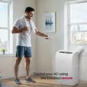 10,200 BTU (SACC) / 14,000 BTU (ASHRAE) Portable Air Conditioner with Heat, 450 Sq. Ft view 7