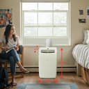 10,200 BTU (SACC) / 14,000 BTU (ASHRAE) Portable Air Conditioner, Cooling & Heating | Up To 450 sq. ft. view 7