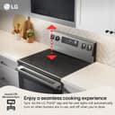 6.3 Cu. Ft. Smart Wi-fi Enabled Electric Range With Air Fry & Easyclean® view 10