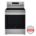 6.3 Cu. Ft. Smart Wi-fi Enabled Electric Range With Air Fry & Easyclean® view 1