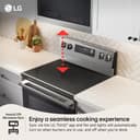 6.3 Cu. Ft. Smart Wi-fi Enabled Electric Range With Air Fry & Easyclean® view 4