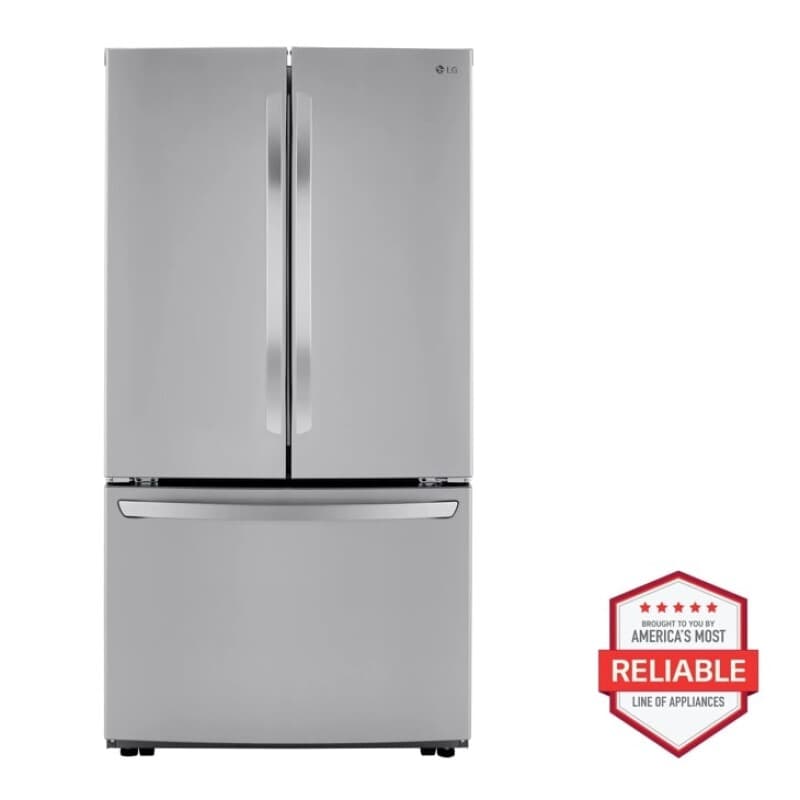 23 cu.ft French Door, Counter-Depth, Non Dispense Refrigerator