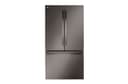 36" Wide, 27 Cu Ft. 3 Door French Door, C/depth Refrigerator With Internal Water Dispenser, Printproof Black Stainless Steel view 2