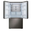 36" Wide, 27 cu ft. 3 Door French Door, Pocket Handle, C/Depth Refrigerator view 5