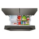 36" Wide, 27 cu ft. 3 Door French Door, Pocket Handle, C/Depth Refrigerator view 8
