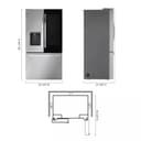 26 cu. ft. Smart InstaView® Counter-Depth MAX™ French Door Refrigerator view 12