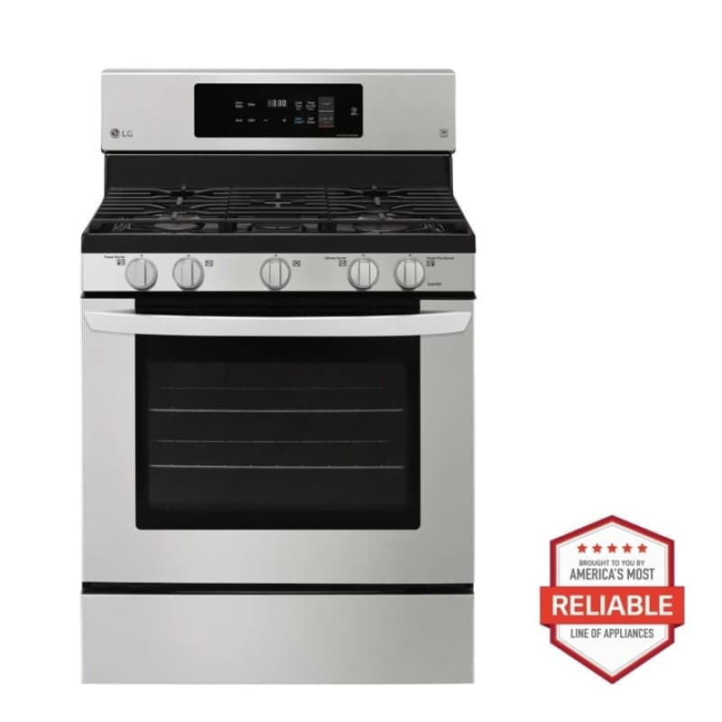 5.4 cu. ft. Gas Single Oven Range with Fan Convection and EasyClean®