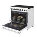 36 Inch Professional Gas Range In White view 7