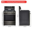 6.3 Cu. Ft. Smart Wi-fi Enabled Probake Convection® Gas Range With Air Fry & Easyclean® view 3