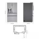 30 Cu. Ft. Smart Instaview® Door-in-door® Refrigerator With Craft Ice™ view 4