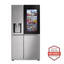 27 Cu. Ft. Side-by-side Instaview® Refrigerator view 1