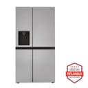 23 cu. ft. Side-by-Side Counter-Depth Refrigerator with Smooth Touch Dispenser view 1
