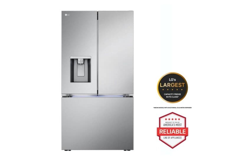 LG 31 cu. ft. Smart Standard-Depth MAX™ French Door Refrigerator with Four Types of Ice
