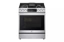 LG STUDIO 6.3 cu. ft. Smart wi-fi Dual Fuel Slide-in Range with ProBake Convection® and EasyClean® view 6