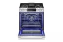 LG STUDIO 6.3 cu. ft. Smart wi-fi Dual Fuel Slide-in Range with ProBake Convection® and EasyClean® view 8
