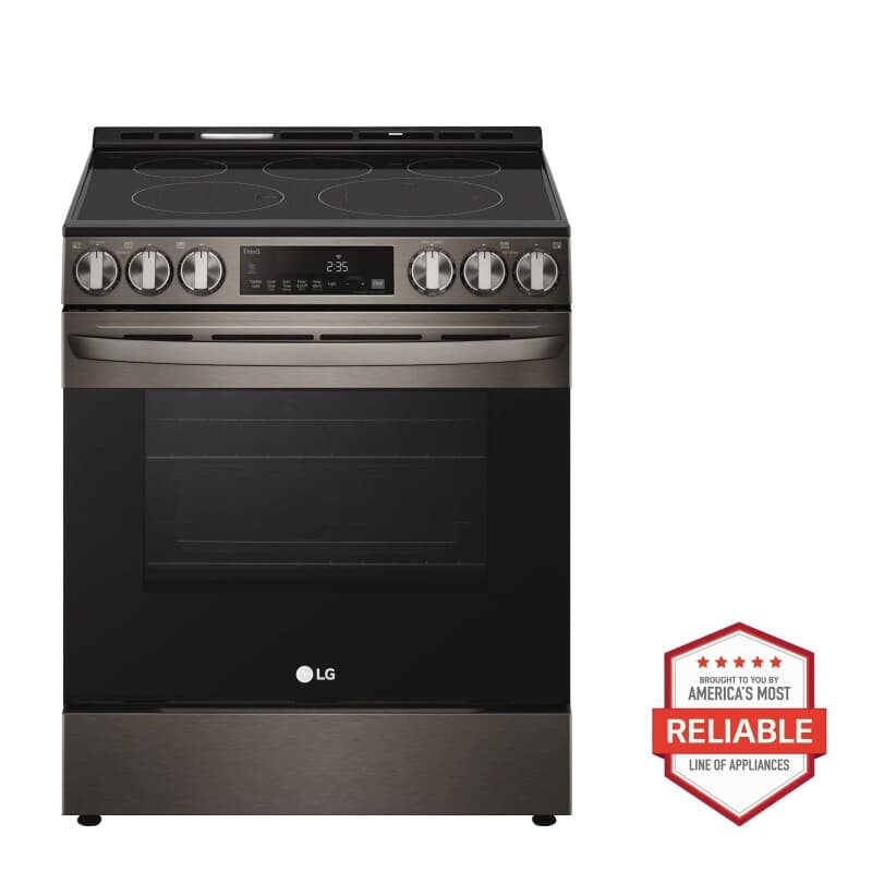 6.3 cu ft. Smart Wi-Fi Enabled Fan Convection Electric Slide-in Range with Air Fry & EasyClean®