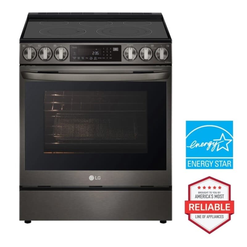 Single Electric Slide In Range With 6.3 Cu.ft Capacity