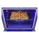 5.8 Cu.ft. Smart Gas Single Oven Slide-in Range, Air Fry, Fan Convection, Easyclean®, Self Clean, Thinq®, Printproof® Stainless Steel - New Handle view 9