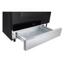 5.8 Cu.ft. Smart Gas Single Oven Slide-in Range, Air Fry, Fan Convection, Easyclean®, Self Clean, Thinq®, Printproof® Stainless Steel - New Handle view 11