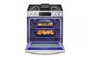 6.3 Cu. Ft. Smart Wi-fi Enabled Probake Convection® Instaview® gas Slide-in Range With Air Fry view 6