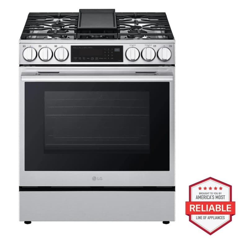 6.3 cu ft. Smart Gas Slide-In Range ProBake Convection® InstaView®, and Air Fry