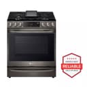6.3 cu ft. Smart Wi-Fi Enabled ProBake Convection® InstaView™ Gas Slide-in Range with Air Fry view 1