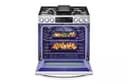 6.3 Cu. Ft. Smart Gas Slide-in Range With Instaview® Probake Convection®, Air Fry, And Air Sous Vide view 6