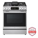 6.3 Cu Ft. Smart Gas Slide-in Range With Instaview®, Probake Convection®, And Air Fry view 1
