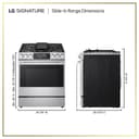 30" Width 6.3 Cu. Ft. Smart Gas Slide-in Range With Dynamic Probake Convection®, Air Fry, Air Sous Vide, Pizza Mode And Ai Gourmet Camera view 2