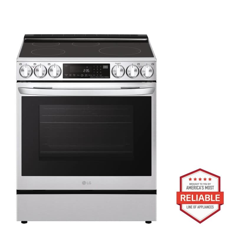 6.3 cu. ft. Smart Induction Slide-in Range with InstaView®, ProBake Convection®, Air Fry, and Air Sous Vide