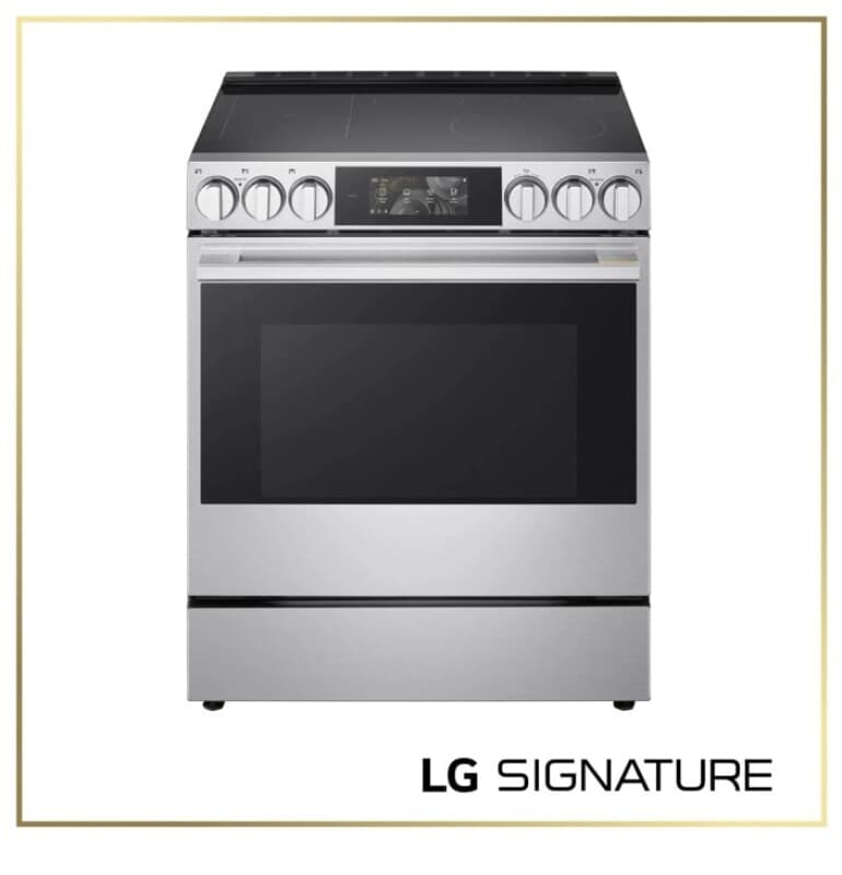 6.3 Cu. Ft. Smart Induction Slide-in Range With Dynamic Probake Convection®, Air Fry, Air Sous Vide, Pizza Mode And Ai Gourmet Camera