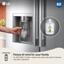 6 Month / 200 Gallon Capacity Replacement Refrigerator Water Filter view 3