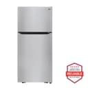 20 Cu. Ft. 30 Inch Wide Top Freezer Refrigerator - Stainless Steel view 1