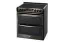 7.3 cu. ft. Smart wi-fi Enabled Electric Double Oven Slide-In Range with ProBake Convection® and EasyClean® view 3
