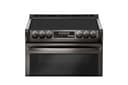 7.3 cu. ft. Smart wi-fi Enabled Electric Double Oven Slide-In Range with ProBake Convection® and EasyClean® view 4