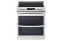 7.3 cu. ft. Smart wi-fi Enabled Electric Double Oven Slide-In Range with ProBake Convection® and EasyClean® view 2