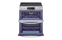 7.3 Cu. Ft. Smart Electric Double Oven Slide-in Range With Instaview®, Probake® Convection, Air Fry, And Air Sous Vide view 4