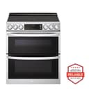 7.3 Cu. Ft. Smart Electric Double Oven Slide-in Range With Instaview®, Probake® Convection, Air Fry, And Air Sous Vide view 1