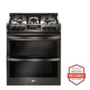 6.9 cu. ft. Smart wi-fi Enabled Gas Double Oven Slide-In Range with ProBake Convection® and EasyClean® view 1