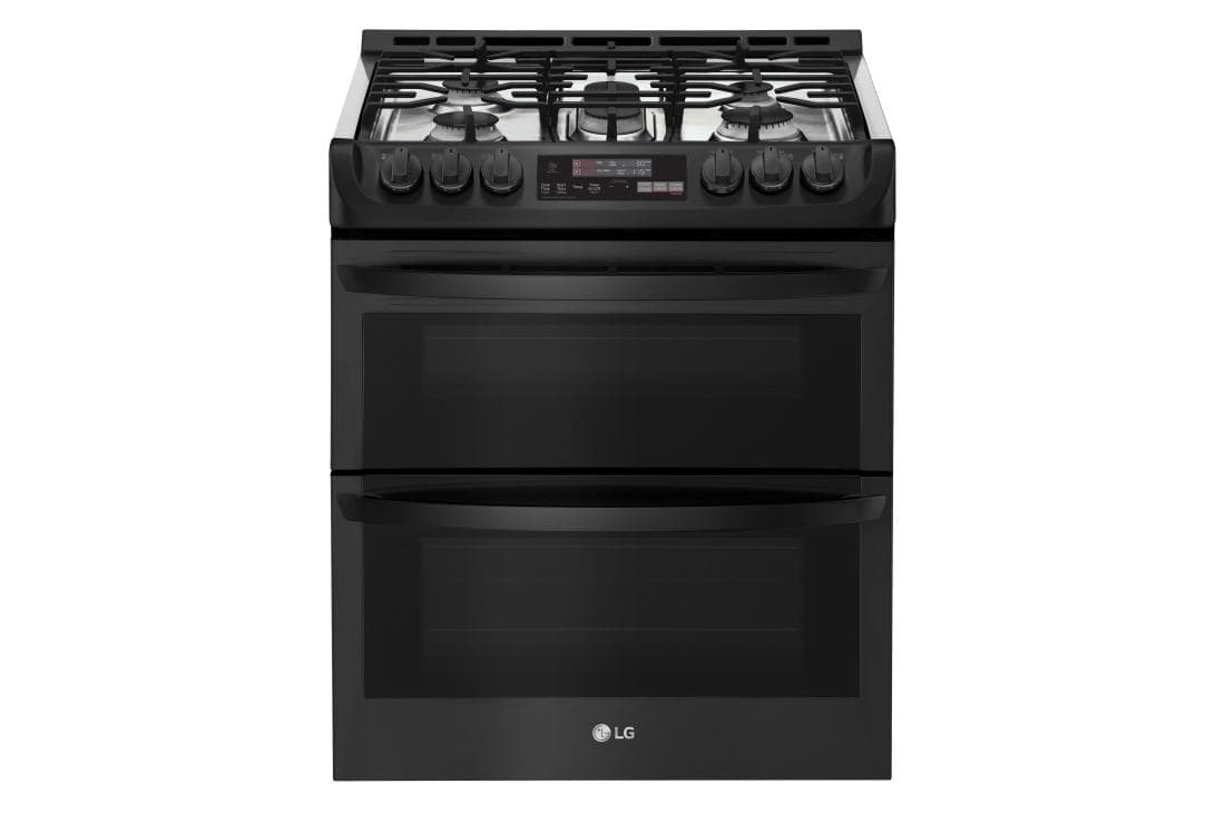 6.9 cu. ft. Smart wi-fi Enabled Gas Double Oven Slide-In Range with ProBake Convection® and EasyClean®