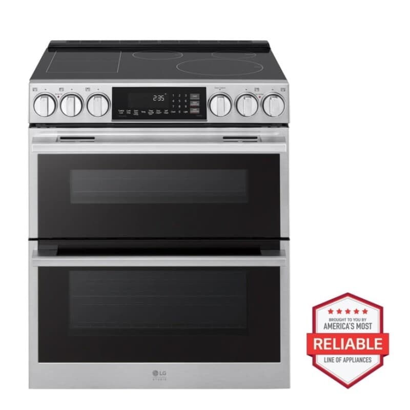 7.3 Cu. Ft. Double Oven Induction Slide-in Range With Probake® Convection And Air Fry