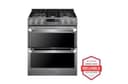 LG SIGNATURE 7.3 cu.ft. Smart wi-fi Enabled Dual Fuel Double Oven Range with ProBake Convection® view 1