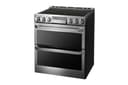 LG SIGNATURE 7.3 cu.ft. Smart wi-fi Enabled Electric Double Oven Slide-In Range with ProBake Convection® view 5