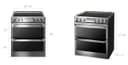 LG SIGNATURE 7.3 cu.ft. Smart wi-fi Enabled Electric Double Oven Slide-In Range with ProBake Convection® view 10