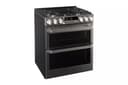 LG SIGNATURE 6.9 cu.ft. Smart wi-fi Enabled Gas Double Oven Slide-In Range with ProBake Convection® view 7