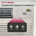 12,000 BTU Smart Wi-Fi Enabled Window Air Conditioner view 5