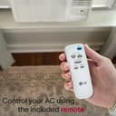 23,000 Btu Smart Wi-fi Enabled Window Air Conditioner, Cooling & Heating | Up To 1,400 Sq. Ft. view 6